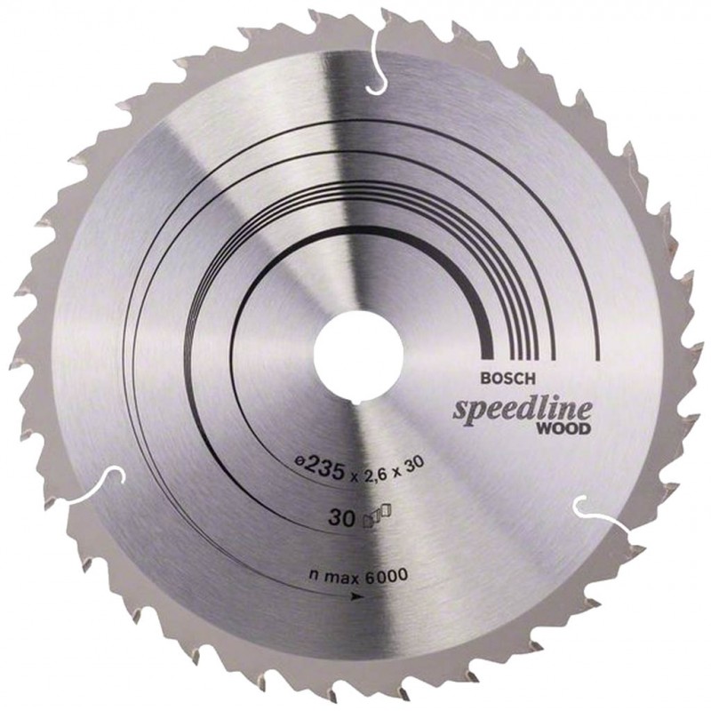 BOSCH Pilový kotouč Speedline Wood, 235x2,4/1,8 mm 2608640807