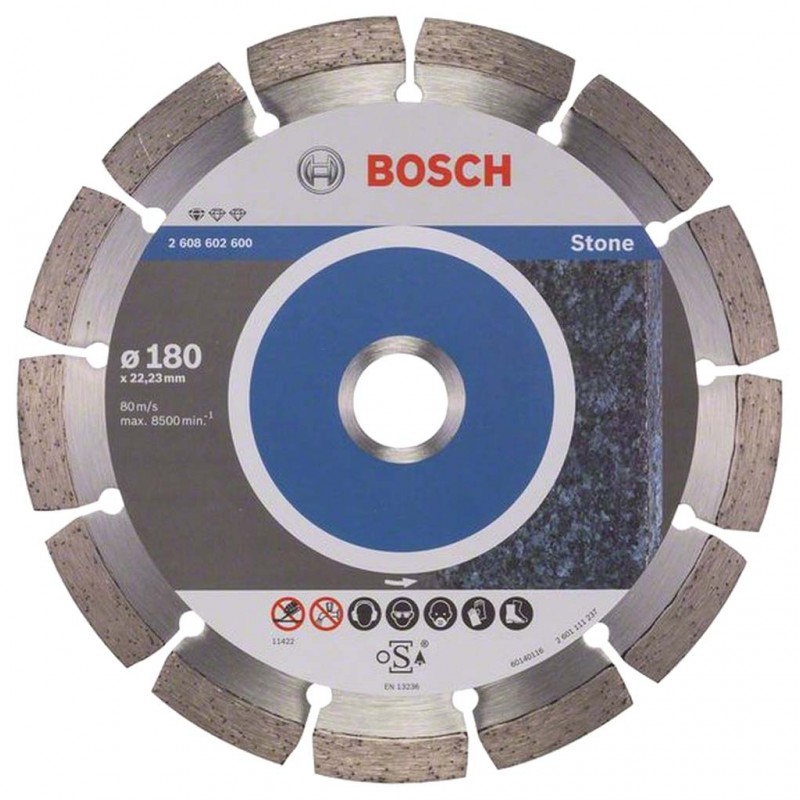 BOSCH Standard for Stone Diamantový dělicí kotouč, 180 x 22,23 x 2,0 x 10 mm 2608602600 BOSCH Standard for Stone Diamantový dělicí kotouč, 180 x 22,23 x 2,0 x 10 mm 2608602600