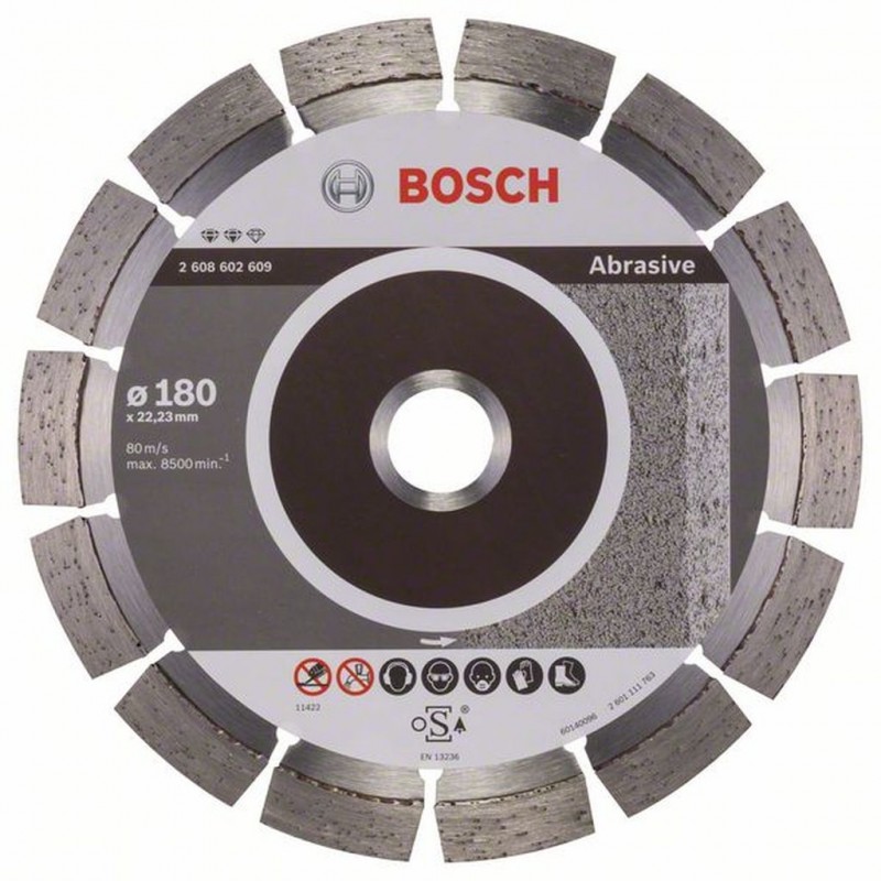 BOSCH Diamantový dělicí kotouč Expert for Abrasive, 180 mm 2.608.602.609