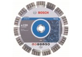 BOSCH Best for Stone Diamantový dělicí kotouč, 230 x 22,23 x 2,4 x 15 mm 2608602645