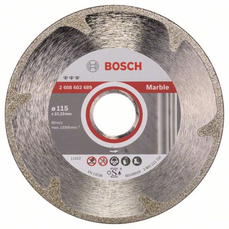BOSCH Best for Marble Diamantový dělicí kotouč, 115 x 22,23 x 2,2 x 3 mm 2608602689 BOSCH Best for Marble Diamantový dělicí kotouč, 115 x 22,23 x 2,2 x 3 mm 2608602689