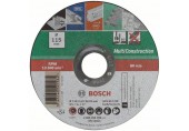 BOSCH Dělicí kotouč rovný 115x1 mm, Multi Construction 2609256306