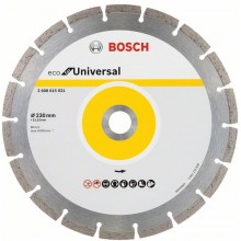 BOSCH ECO For Universal Diamantový dělicí kotouč 230x22.23x2.6x7 mm, 10ks 2608615044