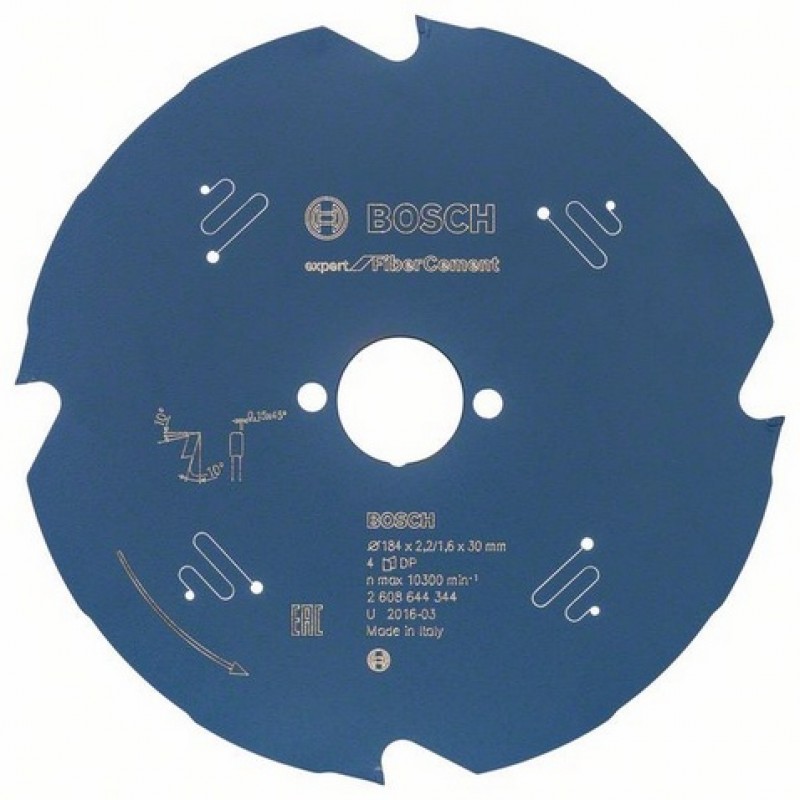 BOSCH Pilový kotouč Expert for Fiber Cement, 184 x 2,2/1,6 mm mm 2608644344 BOSCH Pilový kotouč Expert for Fiber Cement, 184 x 2,2/1,6 mm mm 2608644344