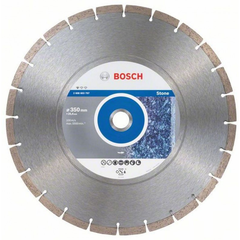 BOSCH Standard for Stone Diamantový dělicí kotouč, 350x25,40x3,1x10mm 2608603797