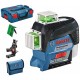 BOSCH GLL 3-80 CG Professional Křížový laser + BM1 + L-Boxx 0601063T03