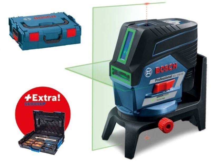 BOSCH GCL 2-50 CG křížový laser + RM 2 + sada nářadí Gedore 06159940KF