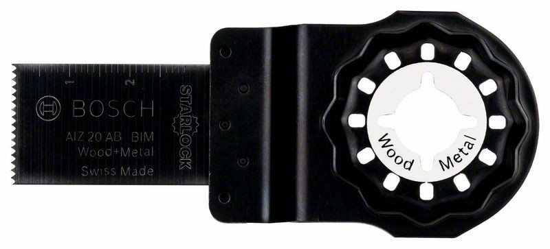 BOSCH BIM ponorný pilový list Starlock AIZ 20 AB Wood and Metal 2609256950 BOSCH BIM ponorný pilový list Starlock AIZ 20 AB Wood and Metal 2609256950