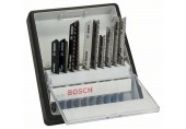 BOSCH 10dílná sada pilových plátků Robust Line Top Expert, se stopkou T 2607010574