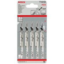 BOSCH Pilový plátek do kmitací pily T 101 D, 100 mm 5 ks 2608630032