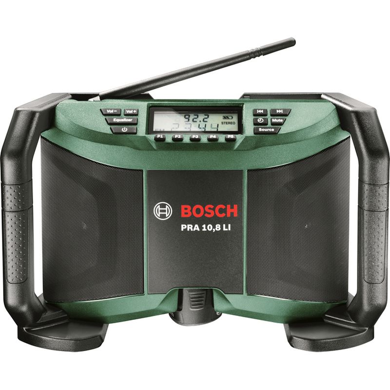 BOSCH PRA 10,8 LI Akumulátorové rádio (bez aku a nabíječky) 0.603.9B1.000