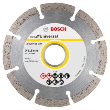 BOSCH ECO For Universal Diamantový dělicí kotouč 115x22.23x2.0x7mm 2608615027