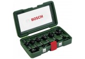 BOSCH 12dílná sada fréz TC (8mm stopka) 2607019466