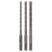 BOSCH 3dílná sada vrtáků do kladiv SDS plus-5, 6/8/10 mm 1617000117