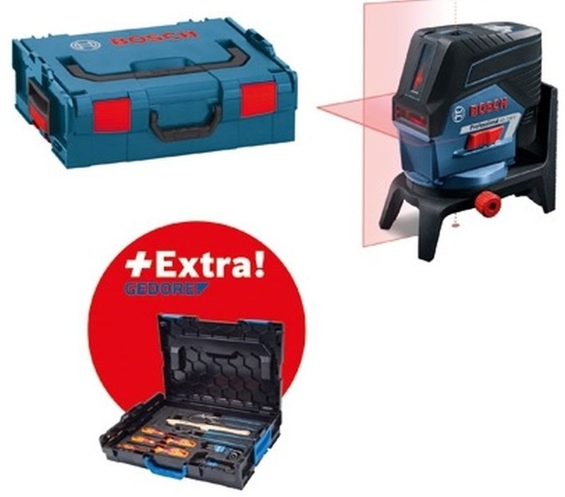 BOSCH GCL 2-50 C křížový laser + RM 2 + sada nářadí Gedore 06159940KH