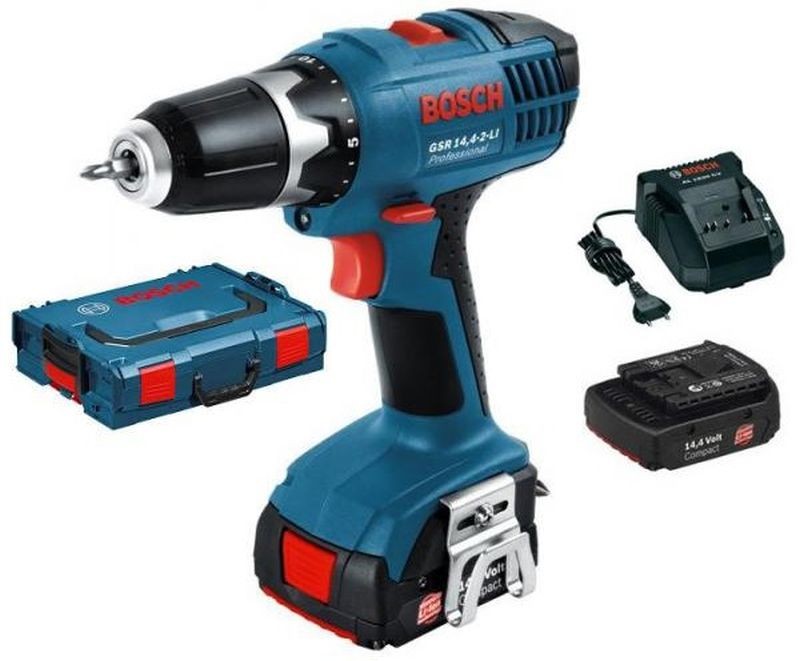 BOSCH GSR 14,4-2-LI Plus Professional aku vrtačka 2x2Ah Li-Ion v kufru 0.601.9E6.020 BOSCH GSR 14,4-2-LI Plus Professional aku vrtačka 2x2Ah Li-Ion v kufru 0.601.9E6.020
