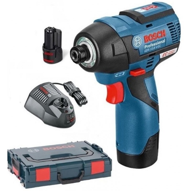 BOSCH GDR 12 V-110 Professional Rázový utahovák AKU, L-BOXX 06019E0000