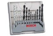 BOSCH 15dílná sada smíšených vrtáků, 2607017038