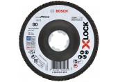 BOSCH X-LOCK Best for Metal Lamelový brusný kotouč X571, 115x22,23mm, G80, 2608619199