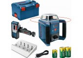 BOSCH GRL 400 H PROFESSIONAL Rotační laser + LR 1, L-BOXX 0601061806