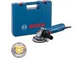 BOSCH GWS 12-125 PROFESSIONAL Úhlová bruska, kufr, dělicí kotouč 06013A6102