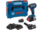 BOSCH GSR 18V-90 FC Vrtací šroubovák, 2× 4.0Ah, GAL 18V-40, L-BOXX 136 06019K6205