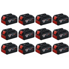 BOSCH GBA PROFESSIONAL 18 V Sada 12ti baterií 5,0 Ah 0602494003