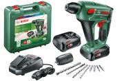 BOSCH Uneo Maxx 18 Li Aku kombinované kladivo + sklíčidlo (2x2,5 Ah) 0603952327