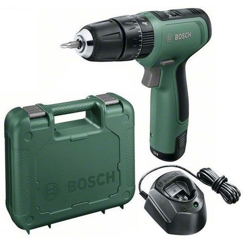 BOSCH EasyDrill 1200 Aku vrtací šroubovák (1x1,5 Ah) + GAL 1210 CV 06039D3001 BOSCH EasyDrill 1200 Aku vrtací šroubovák (1x1,5 Ah) + GAL 1210 CV 06039D3001
