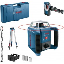 BOSCH GRL 400 H Rotační laser + LR 1 + GR 2400 + příruční kufr 06159940JY