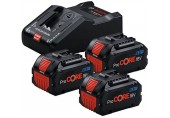 BOSCH Startovací sada 3× ProCORE18V 8.0Ah + GAL 18V-160 PROFESSIONAL 0615A5004Y