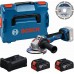 BOSCH GWS 18V-11 S PROFESSIONAL Sada nářadí, 2×GBA 5.0Ah + kotouč + L-BOXX 0615A500E6