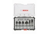 BOSCH Sada fréz s 8mm vřetenem Trim&Edging, 6 ks 2607017469