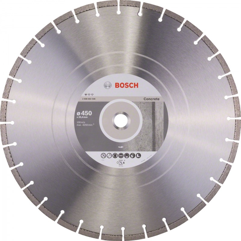 BOSCH Standard for Concrete Diamantový dělicí kotouč 450x25,40mm 2608602546