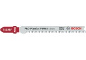 BOSCH Pilový plátek pro přímočaré pily PRO Plastics PMMA clean T102BF 92 mm, 3 ks 2608636780