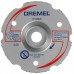 Dremel DSM20 Univerzální karbidový zarovnávací řezný kotouč 77 mm 2615S600JB