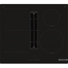 Bosch Serie 4, Indukční varná deska s odsáváním, 60 cm, instalace na pracovní desku bez rámečku PVS611B16E