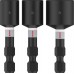 BOSCH 3dílná sada nástrčných klíčů PRO Nutsetter Impact, 8×50, 10×50, 13×50 mm 2608521U64