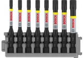 BOSCH Sada bitů PRO Torx Impact, T15, T20 (2×), T25 (2×), T30 (2×), T40, 55 mm, 8ks 2608522329