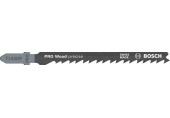 BOSCH Pilový plátek pro přímočaré pily PRO Wood precise T144DP 100 mm, 2 ks 2608665235