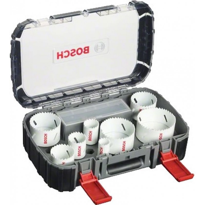 BOSCH Progressor 11dílná sada děrovek pro elektrikáře 2608580880