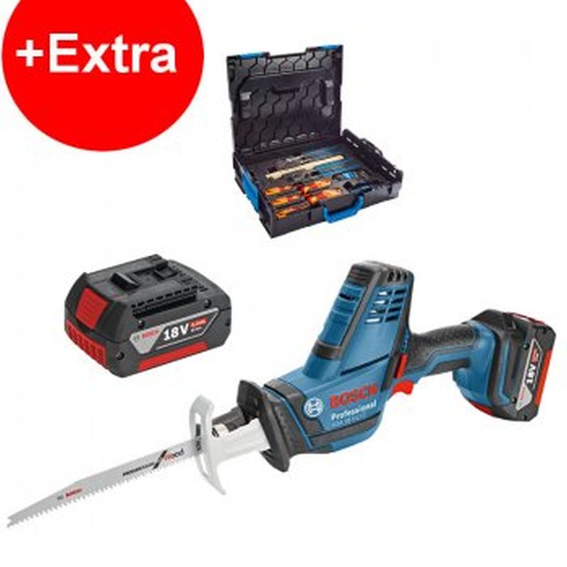 BOSCH GSA 18 V-LI C Professional Aku pila ocaska + sada nářadí Gedore 0615990J7P BOSCH GSA 18 V-LI C Professional Aku pila ocaska + sada nářadí Gedore 0615990J7P