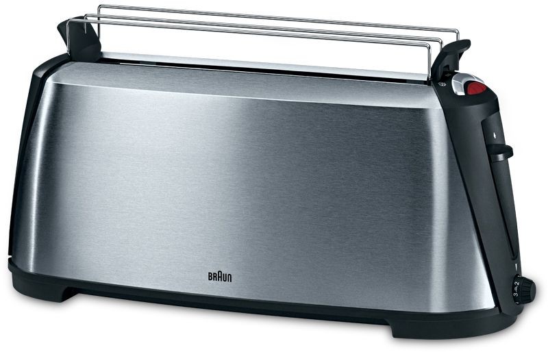 BRAUN Toaster Sommelier HT600, černá/nerez 40006688 BRAUN Toaster Sommelier HT600, černá/nerez 40006688