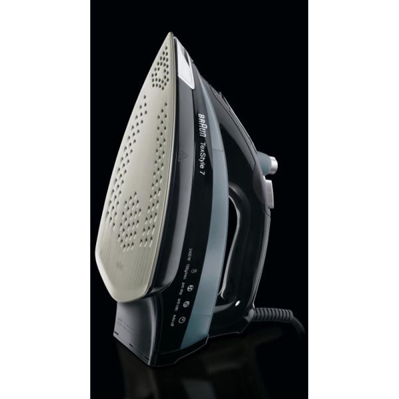 BRAUN Napařovací žehlička TexStyle 7 TS 745A, černá 41001267 BRAUN Napařovací žehlička TexStyle 7 TS 745A, černá 41001267