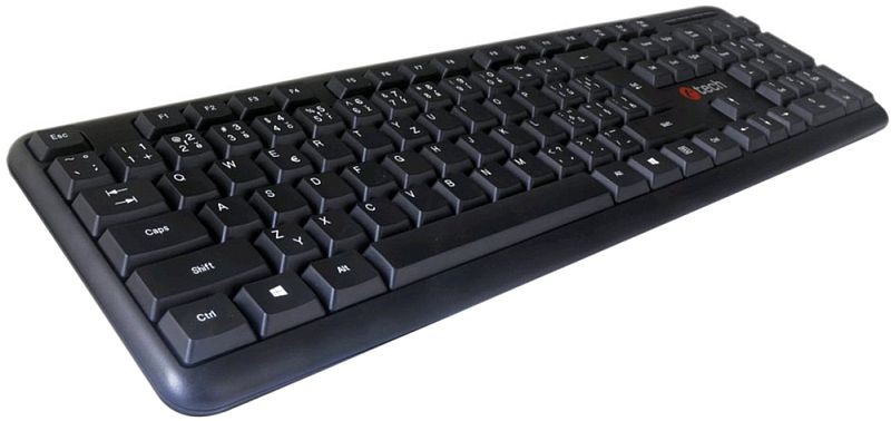 C-TECH Klávesnice KB-102 USB slim black 45010575