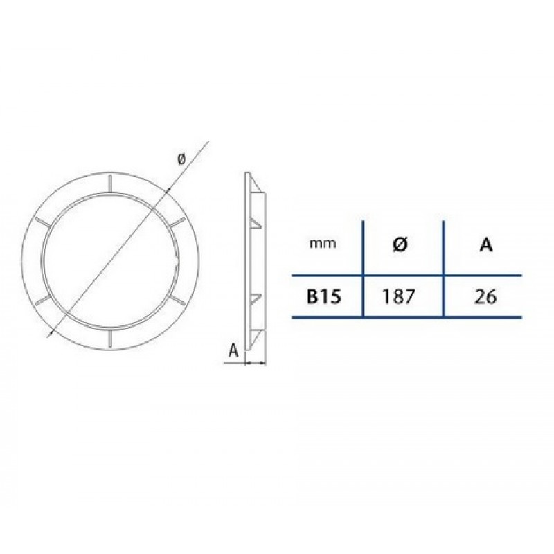 CATA Kroužek B-15 01930100 CATA Kroužek B-15 01930100