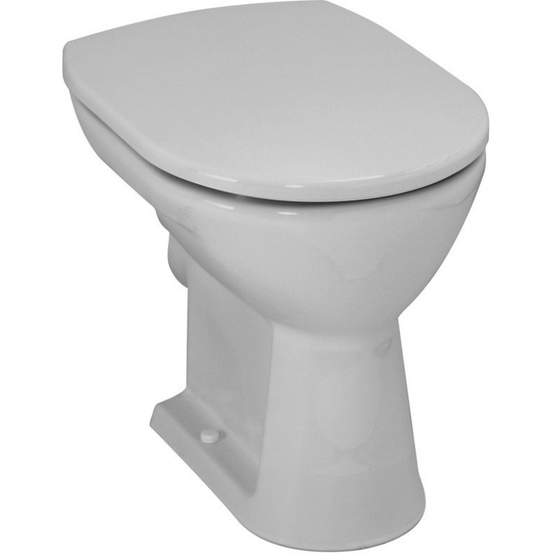Laufen PRO Klozet stojící, ploché splachování, vodorovný odpad, bílý, 8.2195.8.000.000.1 Laufen PRO Klozet stojící, ploché splachování, vodorovný odpad, bílý, 8.2195.8.000.000.1