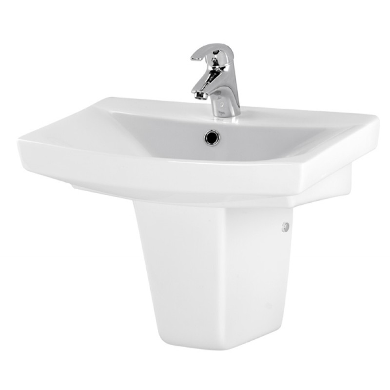 CERSANIT CARINA 55 umyvadlo s otvorem K31-005