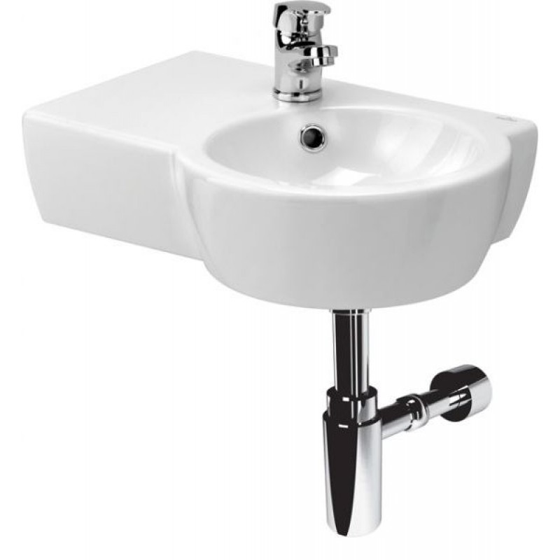 CERSANIT NANO 50 umyvadlo asymetrické, levé K19-006 CERSANIT NANO 50 umyvadlo asymetrické, levé K19-006