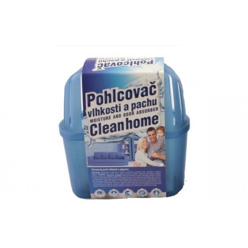 CLEANHOME pohlcovač vlhkosti a pachu box+náplň 450 g CLEANHOME pohlcovač vlhkosti a pachu box+náplň 450 g